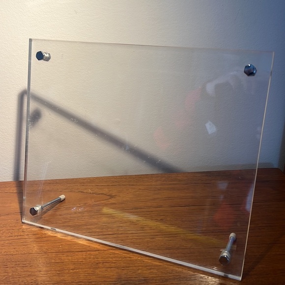 Photo Frames Mounts Transparent Acrylic Decorate Desktop Easy To Clean lucite - Picture 5 of 9